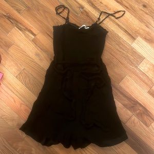 Mi Amor XXS Stretchy Romper Black